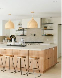 Vakkerlight Rattan Pandent Light Pendant Lights