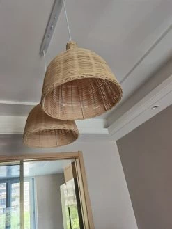 Vakkerlight Rattan Pandent Light Pendant Lights