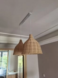 Vakkerlight Rattan Pandent Light Pendant Lights