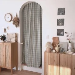 Vakkerlight Table Lamps Rattan Pleated Table Lamp