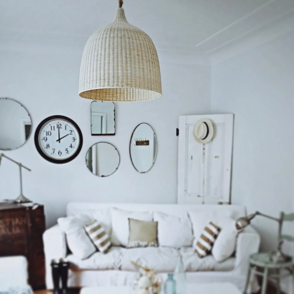 Vakkerlight Rattan Pandent Light Pendant Lights