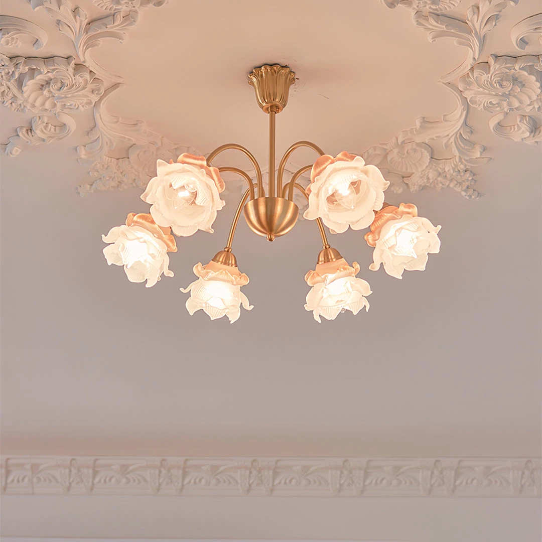 Vakkerlight Roses Chandelier Chandeliers