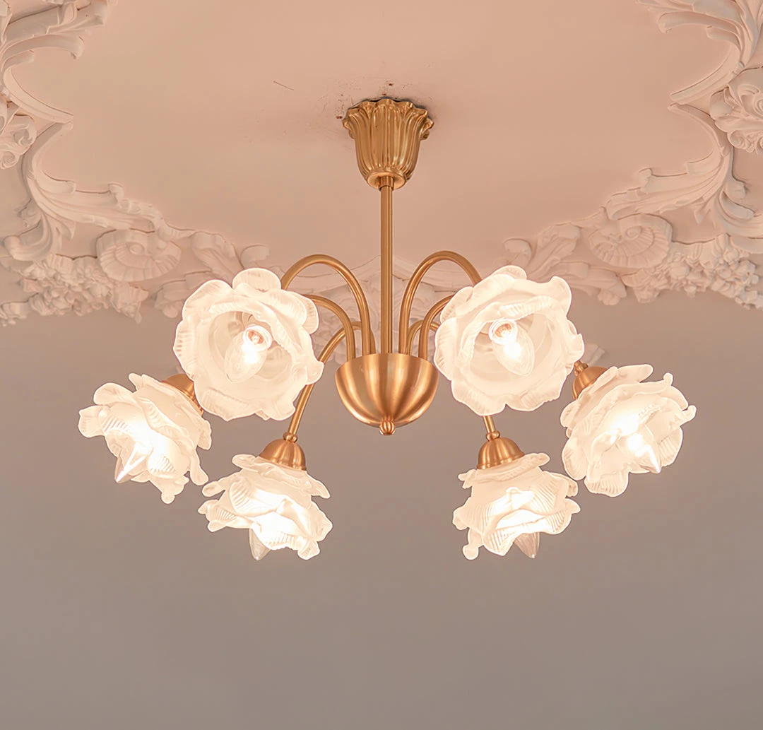 Vakkerlight Roses Chandelier Chandeliers