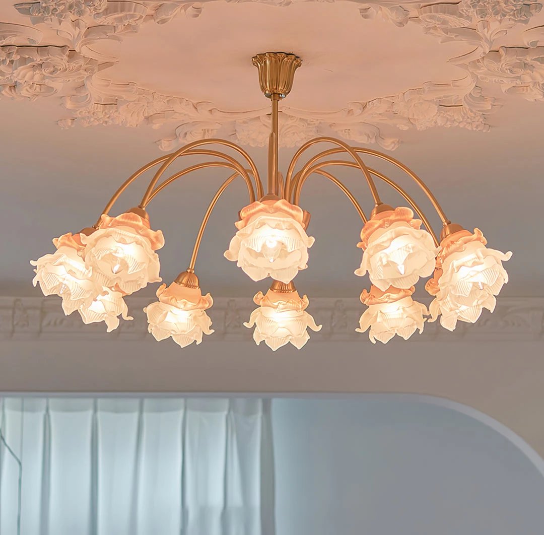 Vakkerlight Roses Chandelier Chandeliers