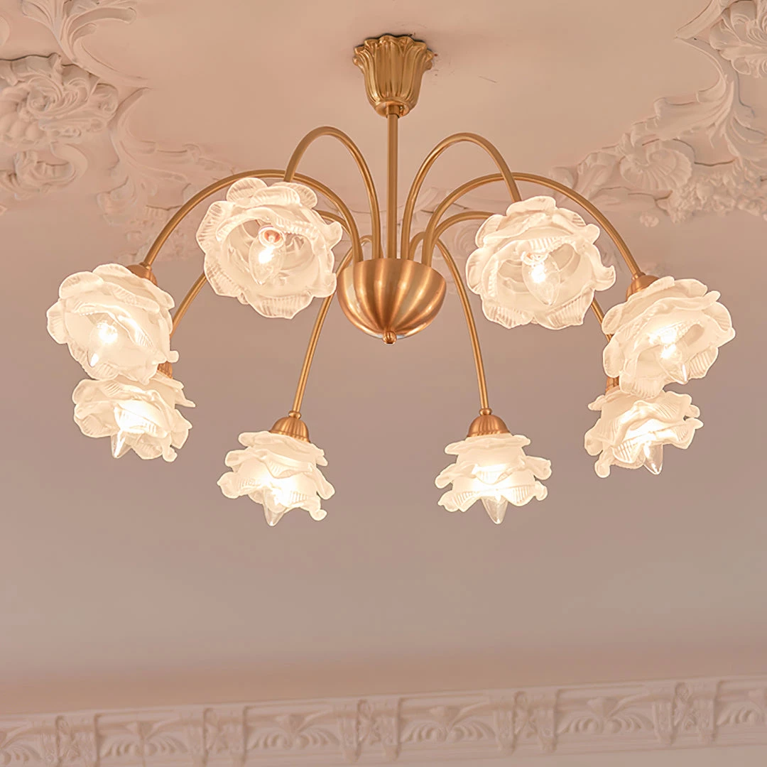 Vakkerlight Roses Chandelier Chandeliers