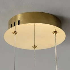 Vakkerlight Pendant Lights Round Ring Crystal Chandeliers