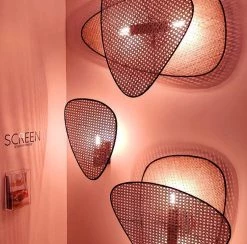 Vakkerlight Wall Sconces Screen Cannage Sconce