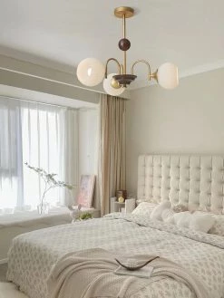 Vakkerlight Sculptural Glass Ribbed Chandelier