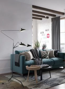 Vakkerlight Serge Mouille Floor Lamp