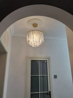 Vakkerlight Pendant Lights Shell Wind Chime Chandelier