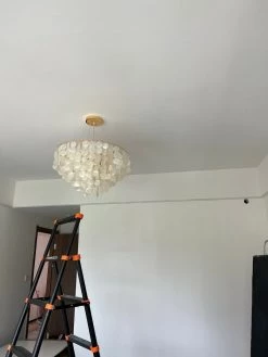 Vakkerlight Pendant Lights Shell Wind Chime Chandelier