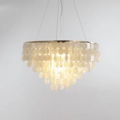 Vakkerlight Pendant Lights Shell Wind Chime Chandelier