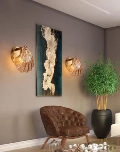 Vakkerlight Wall Sconces Shell Wall Light