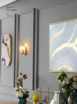 Vakkerlight Wall Sconces Shell Wall Light