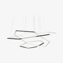 Vakkerlight Silver Vesanto Chandelier