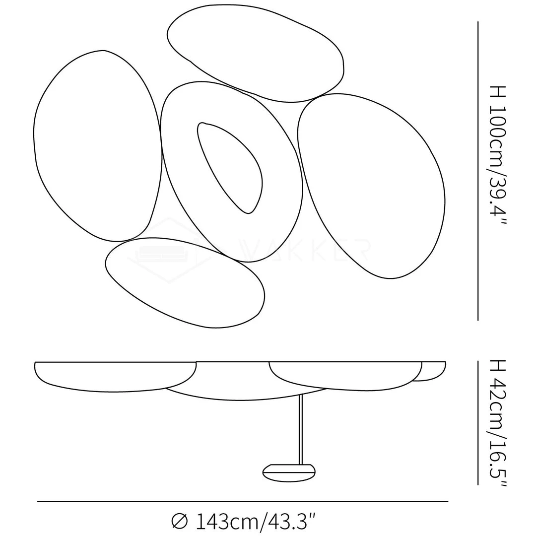 Vakkerlight Skydro Ceiling Lamp