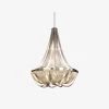 Vakkerlight Chandeliers Tassel Aluminum Chain Chandelier