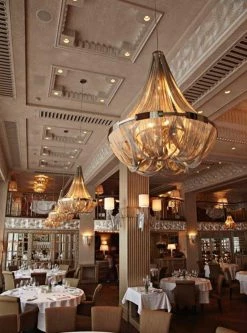 Vakkerlight Chandeliers Tassel Aluminum Chain Chandelier