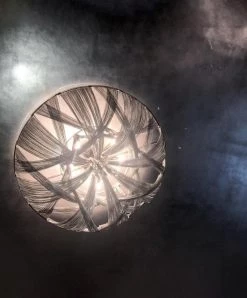 Vakkerlight Chandeliers Tassel Aluminum Chain Chandelier