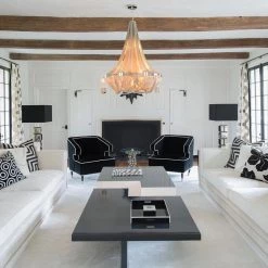 Vakkerlight Chandeliers Tassel Aluminum Chain Chandelier