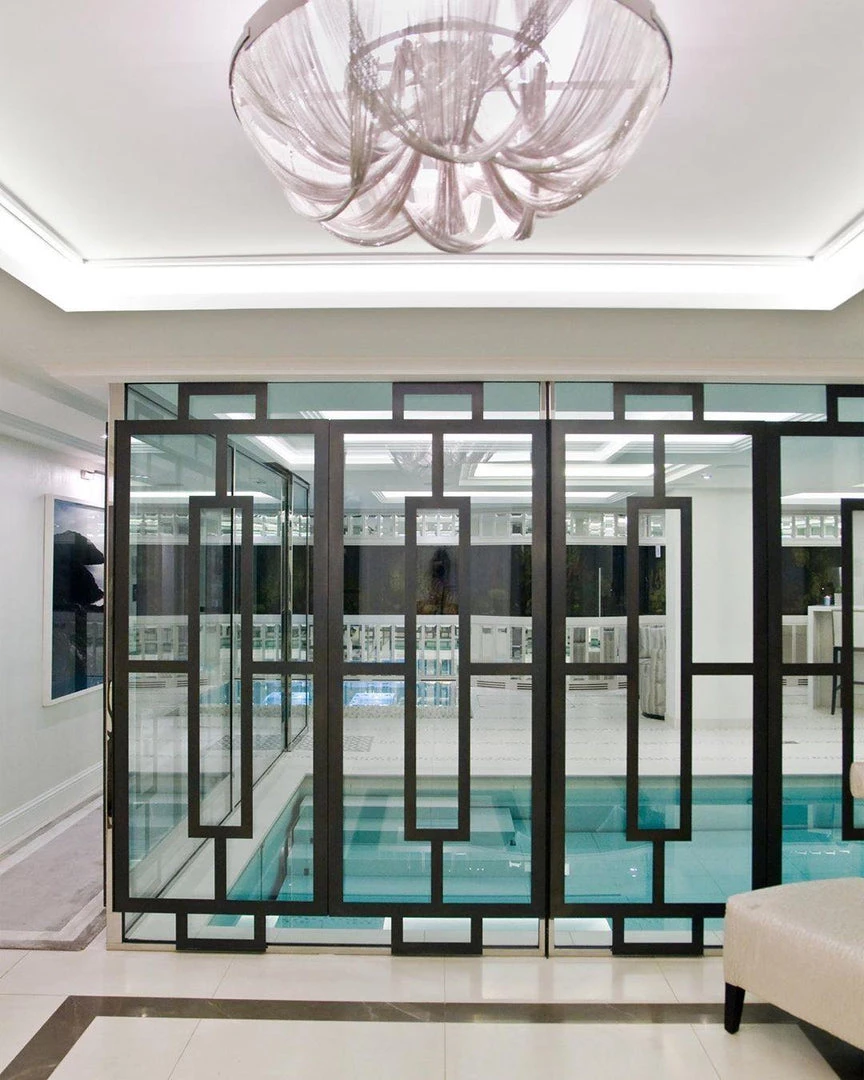 Vakkerlight Chandeliers Tassel Aluminum Chain Chandelier