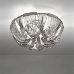 Vakkerlight Chandeliers Tassel Aluminum Chain Chandelier