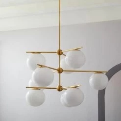 Vakkerlight Sphere & Stem Chandelier Chandeliers