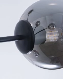 Vakkerlight Pendant Lights Staggered Glass 6-Light Chandelier