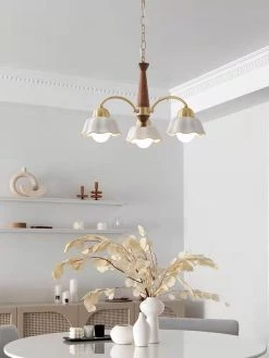Vakkerlight Swedish Modern Brass Chandelier Chandeliers