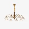 Vakkerlight Swedish Modern Brass Chandelier Chandeliers