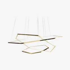 Vakkerlight Chandeliers Gold Vesanto Chandelier