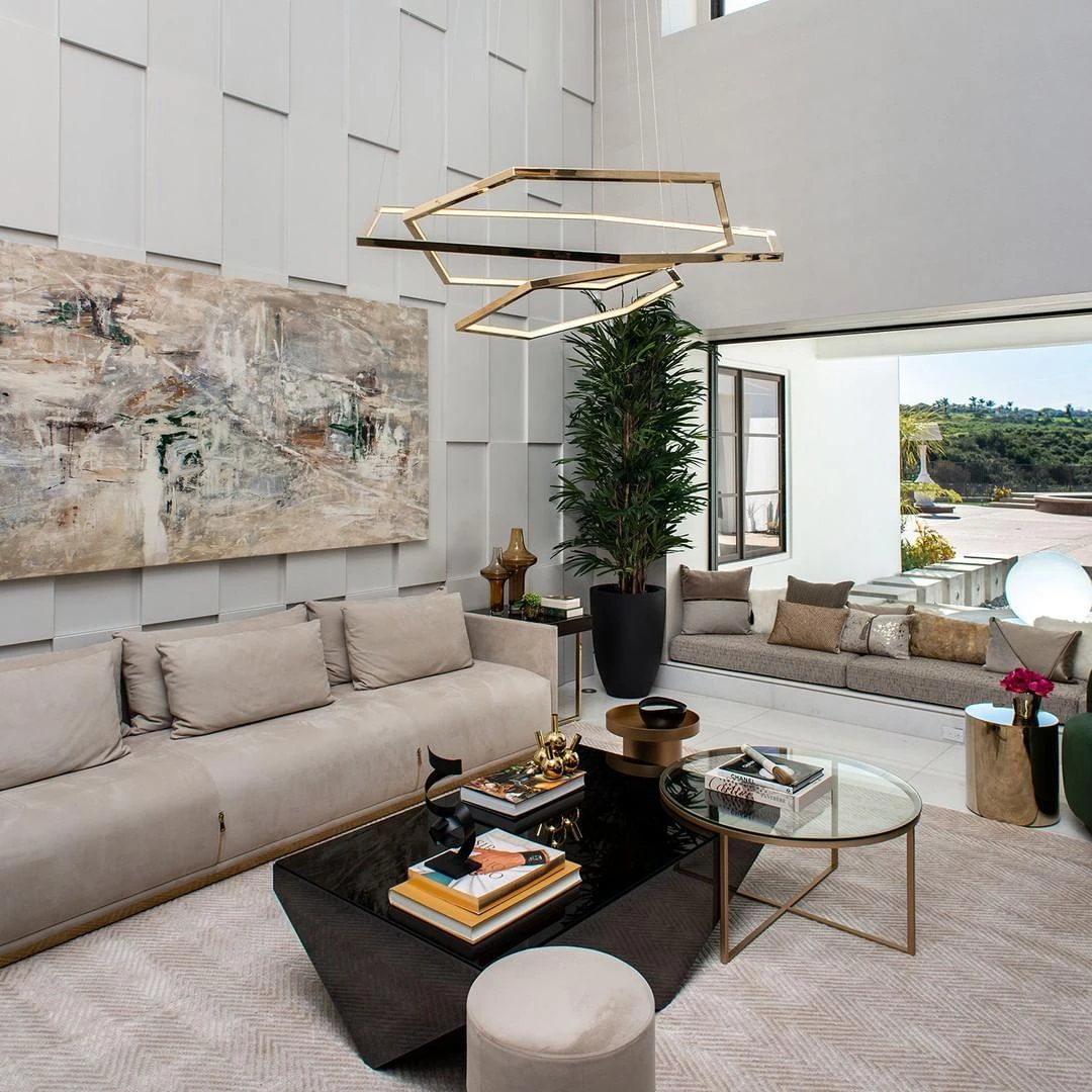 Vakkerlight Chandeliers Gold Vesanto Chandelier