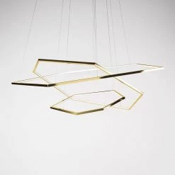 Vakkerlight Chandeliers Gold Vesanto Chandelier