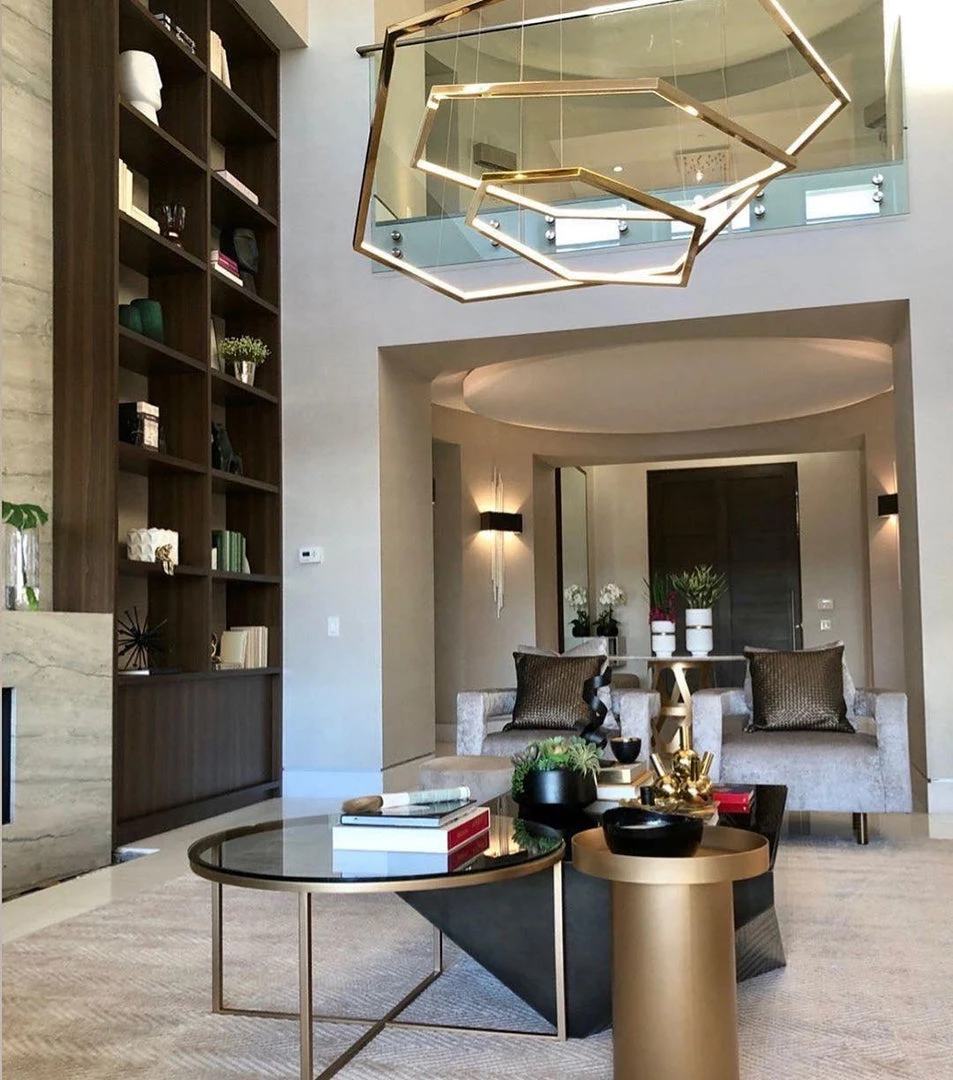 Vakkerlight Chandeliers Gold Vesanto Chandelier