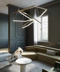 Vakkerlight Chandeliers Gold Vesanto Chandelier