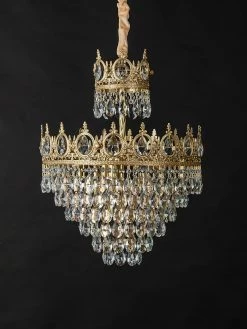 Vakkerlight Chandeliers Vintage Crystal Chandelier
