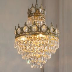 Vakkerlight Chandeliers Vintage Crystal Chandelier