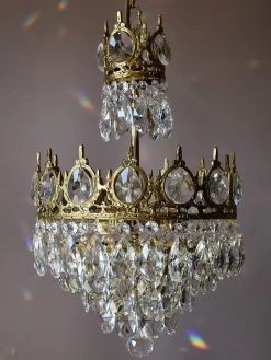 Vakkerlight Chandeliers Vintage Crystal Chandelier