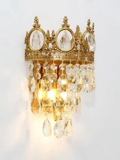 Vakkerlight Vintage Crystal Wall Lamp Wall Sconces