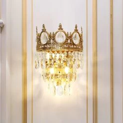Vakkerlight Vintage Crystal Wall Lamp Wall Sconces