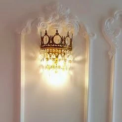 Vakkerlight Vintage Crystal Wall Lamp Wall Sconces