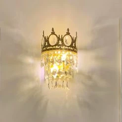 Vakkerlight Vintage Crystal Wall Lamp Wall Sconces