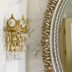 Vakkerlight Vintage Crystal Wall Lamp Wall Sconces