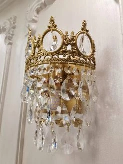 Vakkerlight Vintage Crystal Wall Lamp Wall Sconces