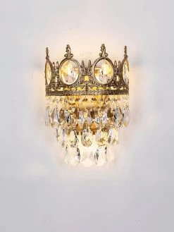 Vakkerlight Vintage Crystal Wall Lamp Wall Sconces