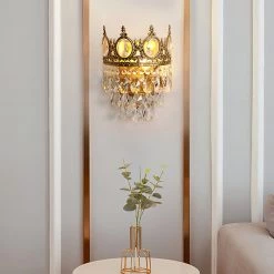 Vakkerlight Vintage Crystal Wall Lamp Wall Sconces