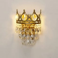Vakkerlight Vintage Crystal Wall Lamp Wall Sconces