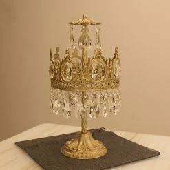 Vakkerlight Vintage Crystal Table Light Table Lamps