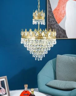 Vakkerlight Chandeliers Vintage Crystal Chandelier