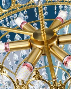 Vakkerlight Chandeliers Vintage Crystal Chandelier